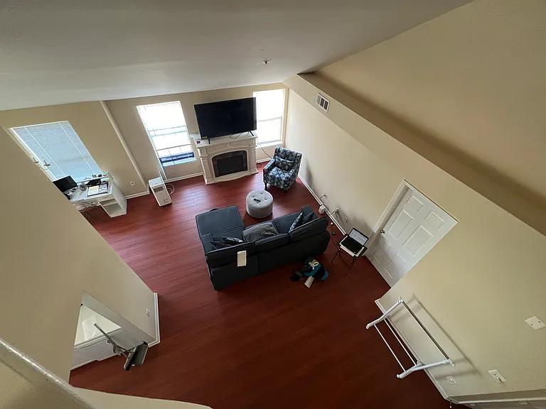 Top view of living area