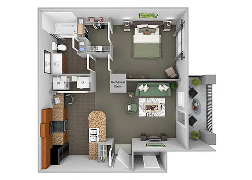Floor plan A1 (Astor)