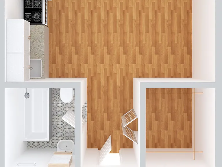 Campus Apartments 6 Weeks Free | Spacious Studio In Heart of the U District — Photo 3