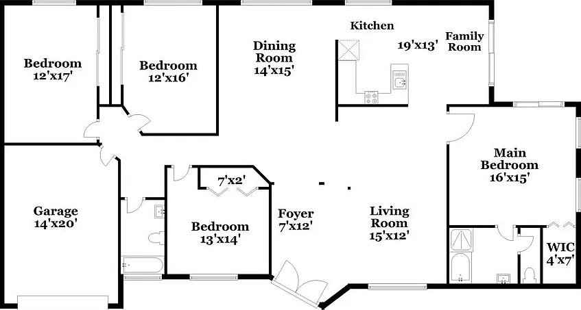 4 bed, 2.0 bath, 2460 sqft, $4,880 — Photo 2