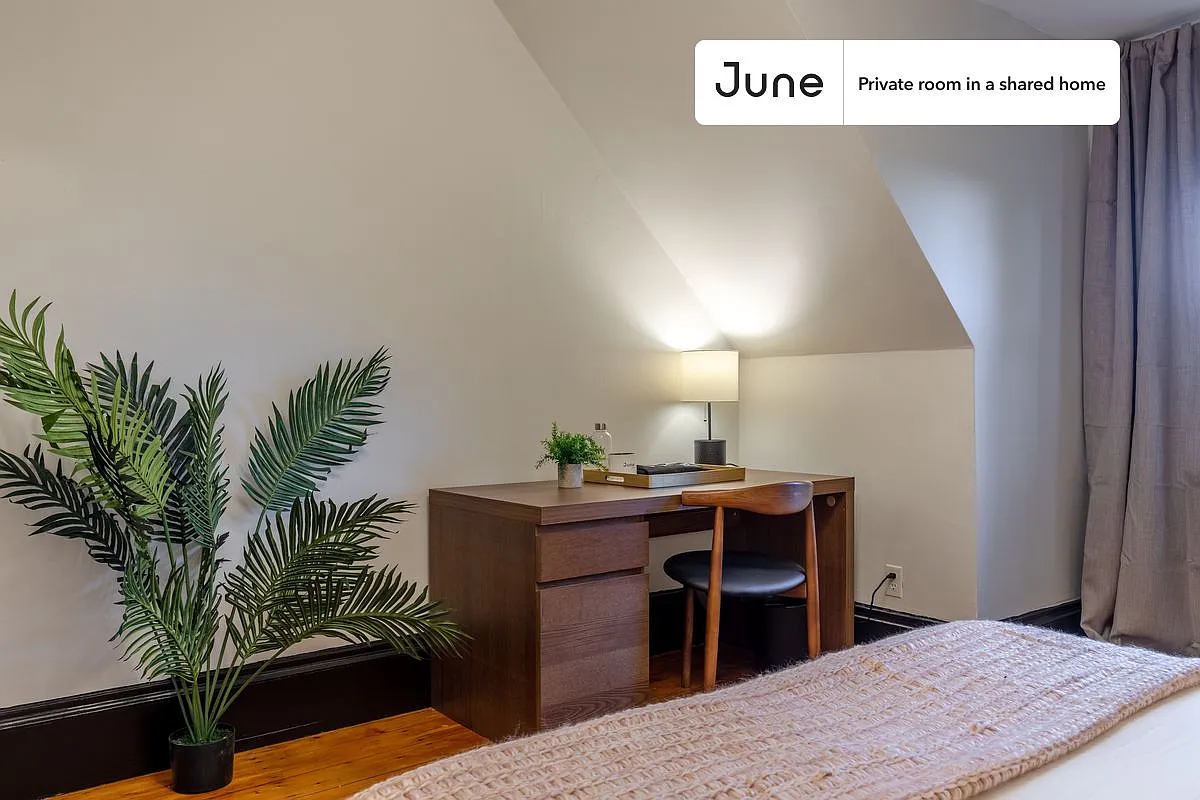 Queen bedroom in 5 bed/2 bath home in Allston #233 E — Photo 4