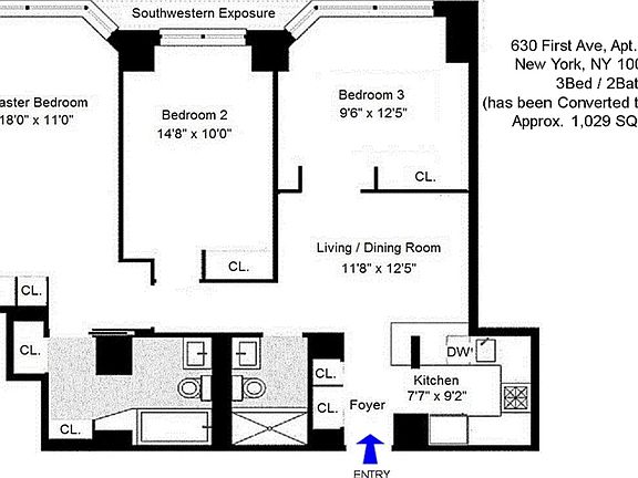 2nd image of 630 1st Ave APT 28K