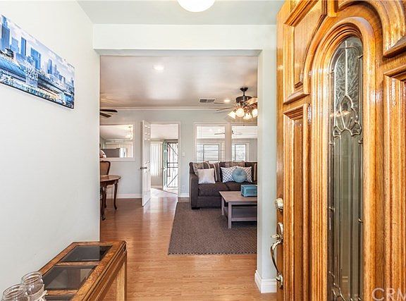 Enter into your open living room/dining room/family room