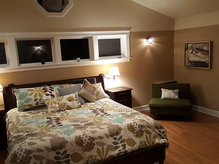 Primary suite shown furnished (this is only 1/2 the room!)