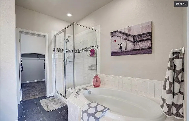 Master bathroom
