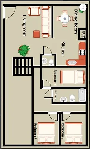 Floor plan C2 Townhome
