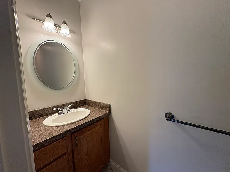 Half bath on first floor