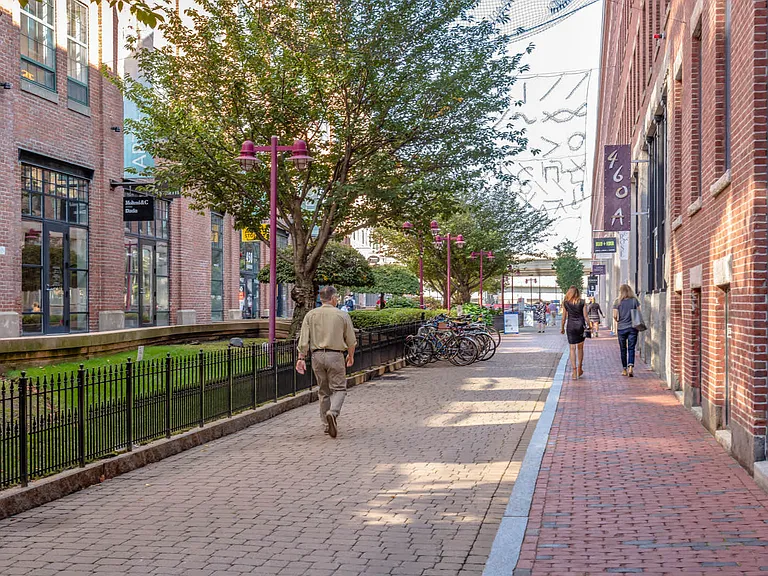 Walk the quaint cobblestone streets of SoWa Open Market, only a 5 minute walk from our community.