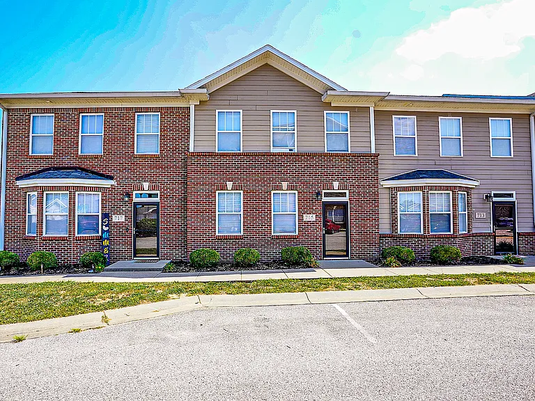 Homes at The Reserve include two-story townhomes.