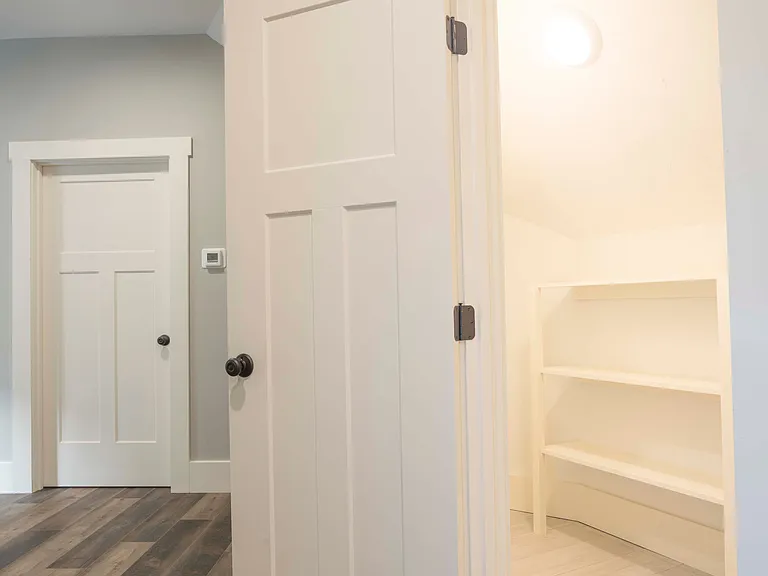 Walk-in pantry.
