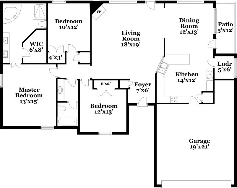 3 bed, 2.0 bath, 1534 sqft, $1,770 — Photo 2
