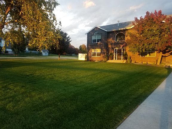 Large front yard