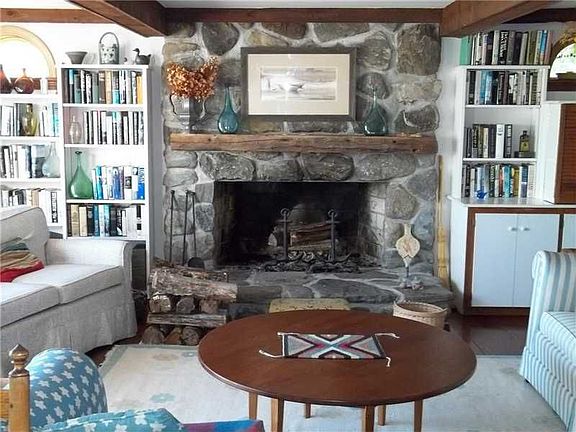 Great room fireplace