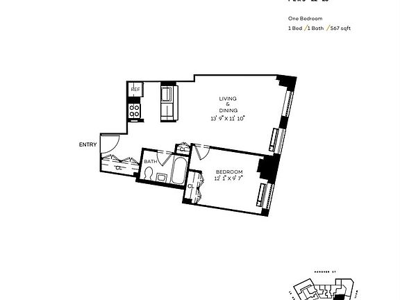 2nd image of 63 Wall St APT 2309