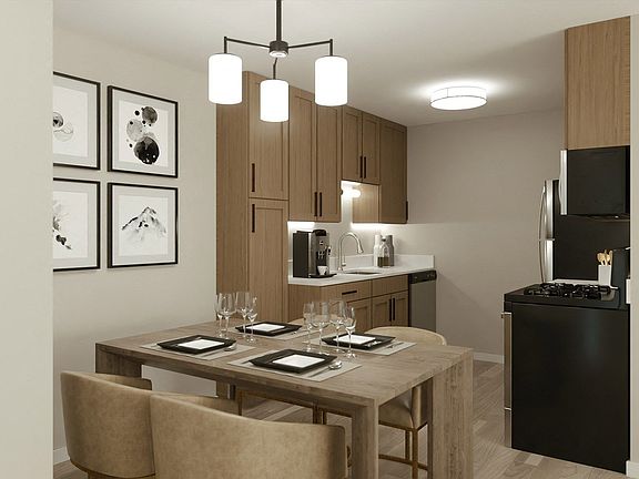 Upgraded kitchen room with at The Reserve at Prentiss Pointe Apartments in Harrison Township