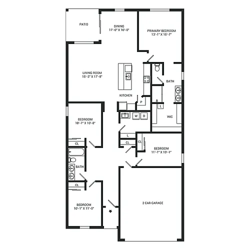 Floor plan Mason
