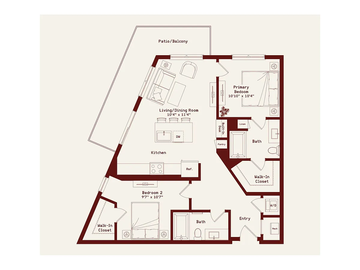 Floor plan Rogers