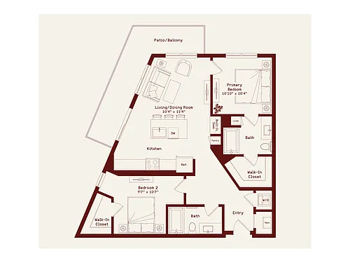 Floor plan Rogers