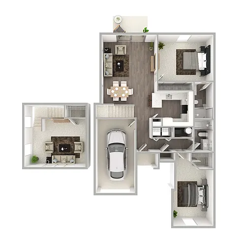 Floor plan Barrymore Renovated