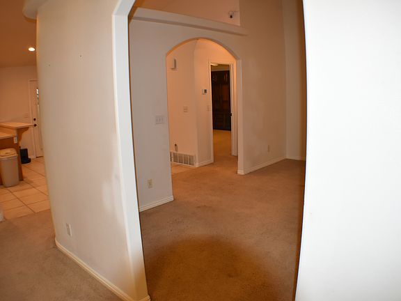 front hall, looking into living room