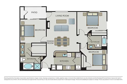 Floor plan San Remo