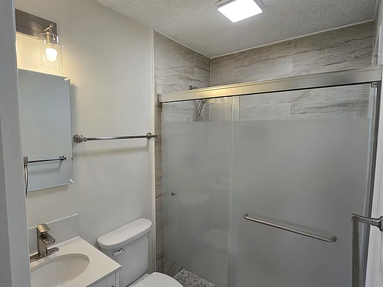 Master bathroom.