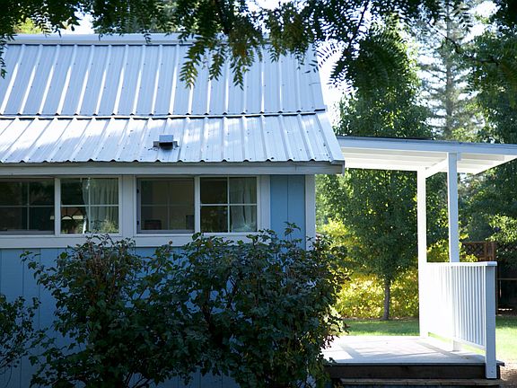 New trex covered porch