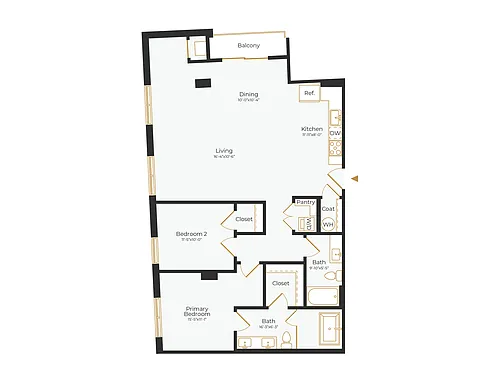 Floor plan B15