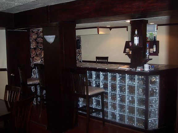 glass bar