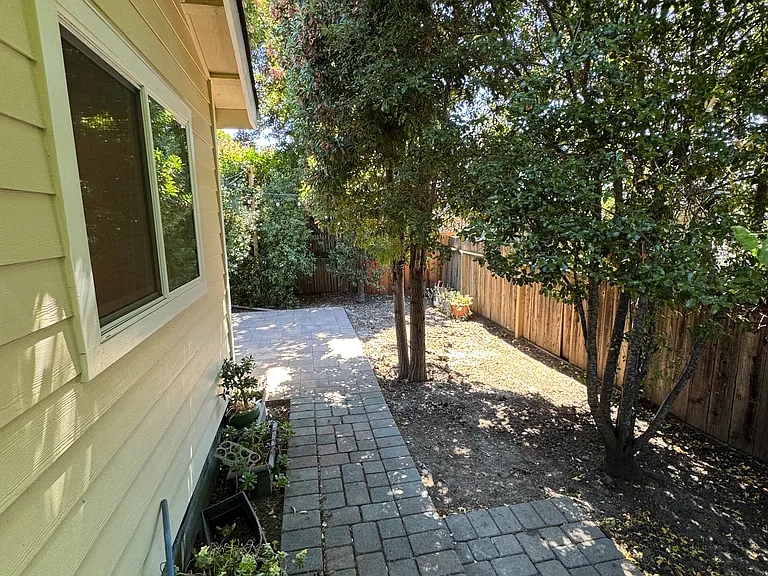 Back walkway