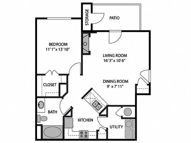 Floor plan Tuscany Renovated