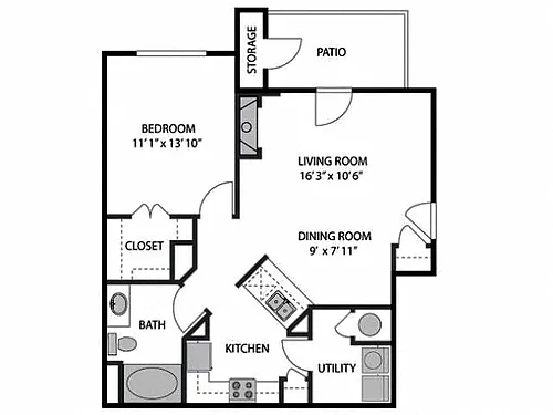 Floor plan Tuscany Renovated