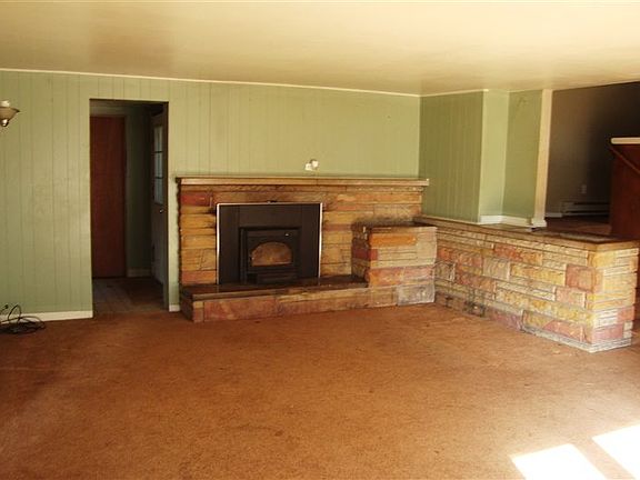 Living Room, All walls are newly painted white.
