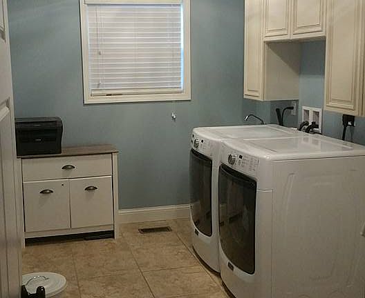 Mudroom off the garage.  