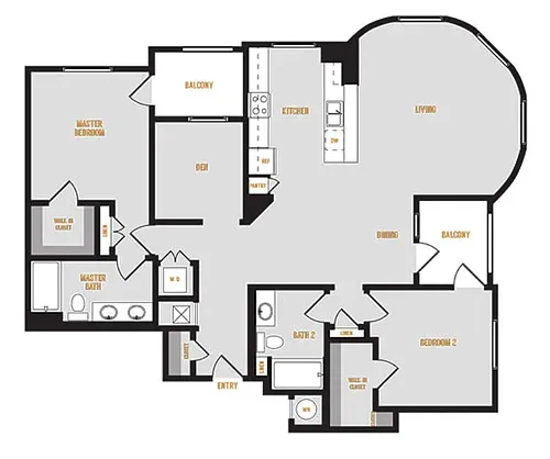 Floor plan R13 2x2D