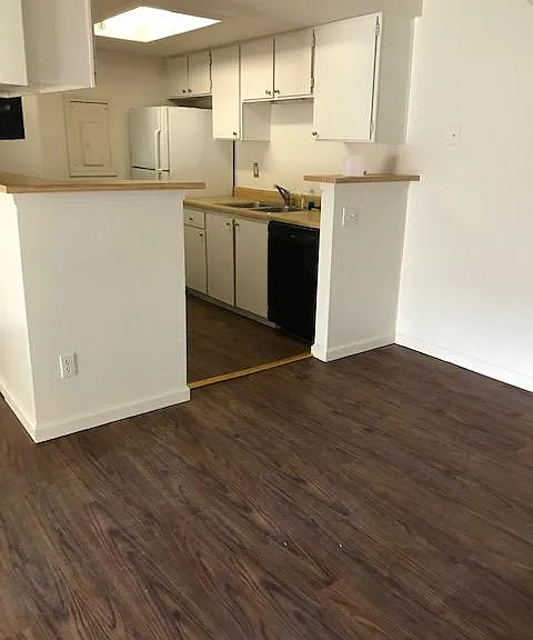Nice size kitchen with brand new refrigerator and dishwasher