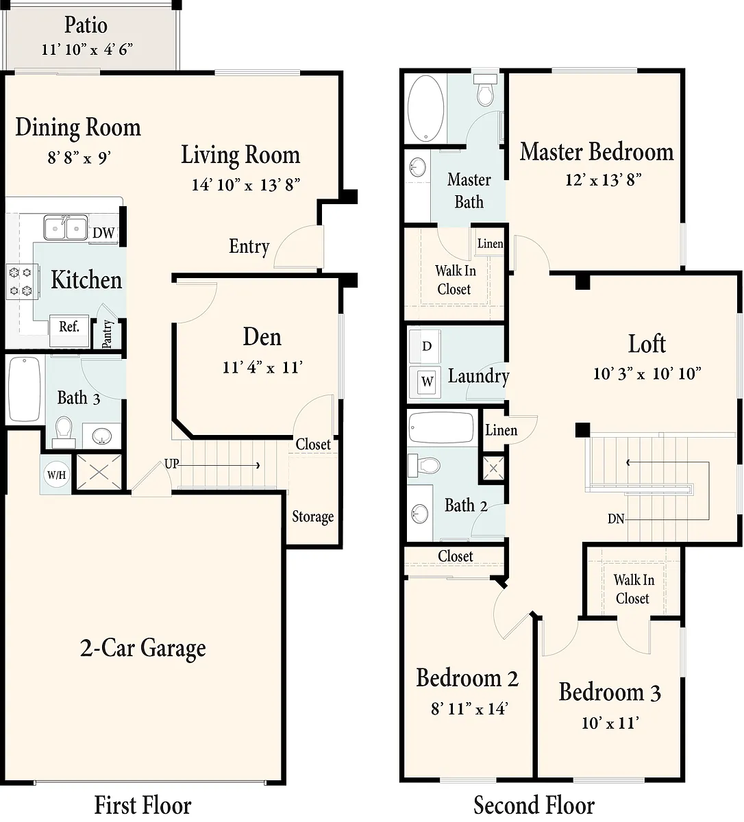 Floor plan Drake