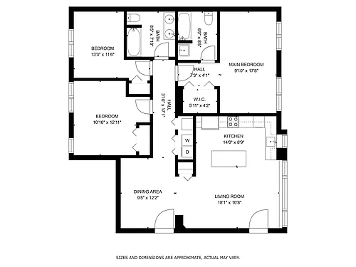 Floor plan The Central