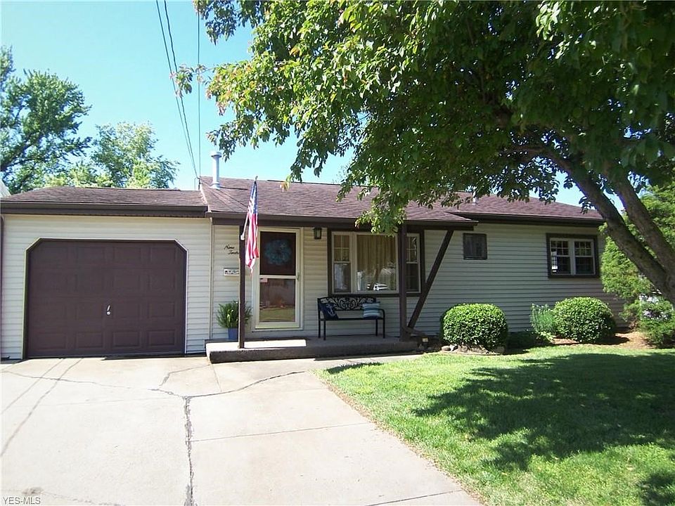 A must see ranch offering 3 bedrooms, first floor family room with gas fireplace, full unfinished basement, a shop building and shed in the back fenced in yard, extra wide parking leading to the attached garage and hard wood floor under the carpet.  Over 1500 finished sq. feet.