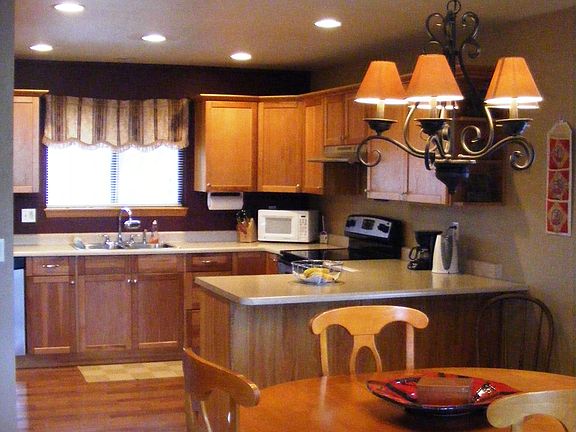 From the living room toward the dining room & kitchen