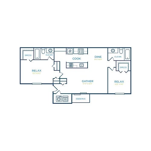 Floor plan B2