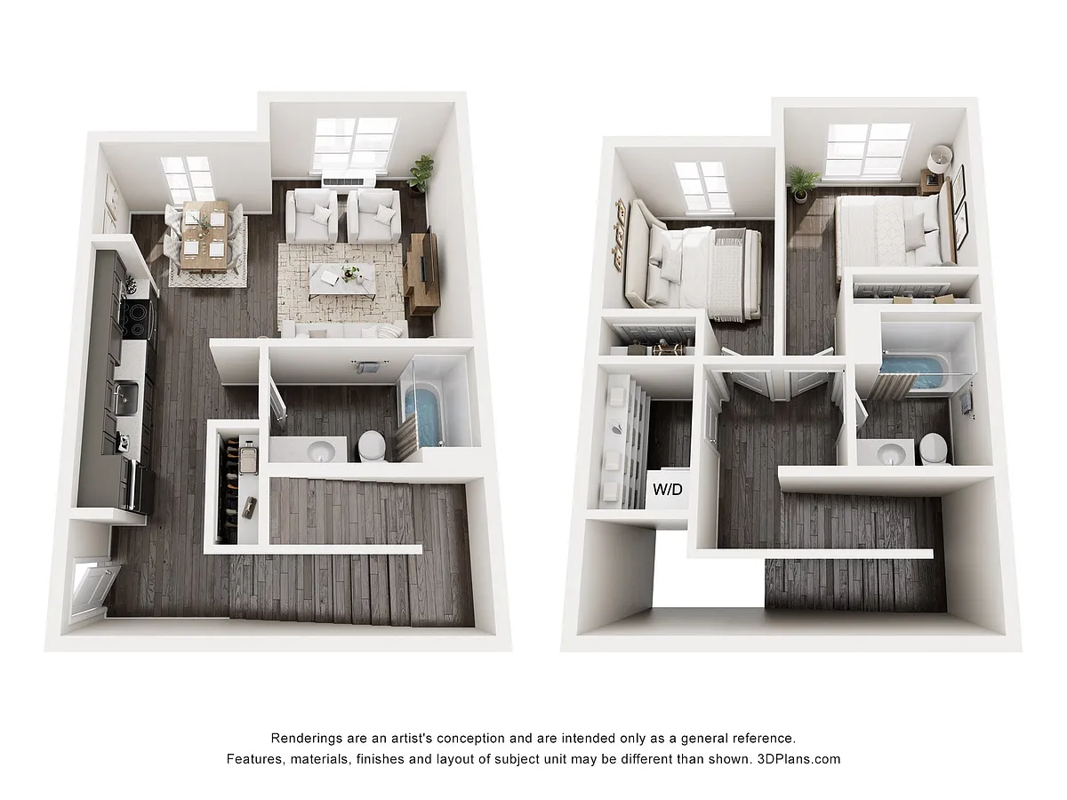 Floor plan 2X2 J