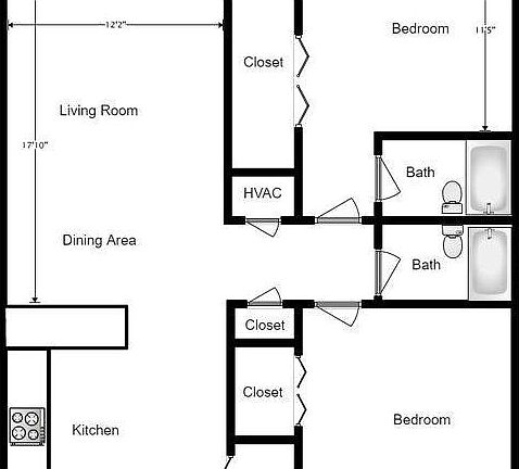 Duplex Floor Plan