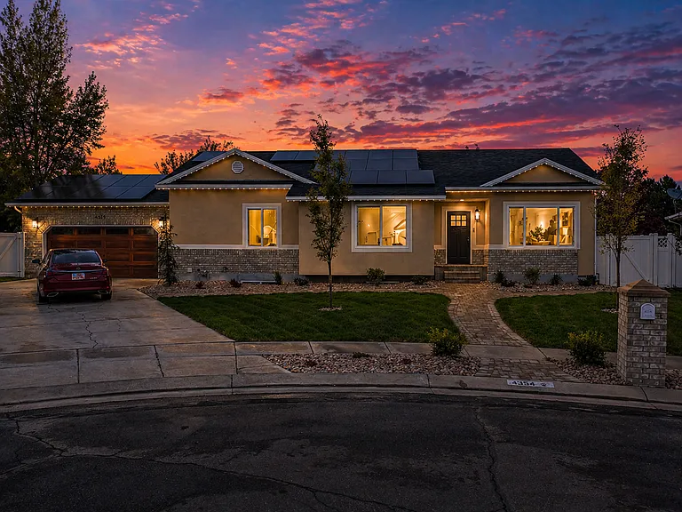 Front of the house view