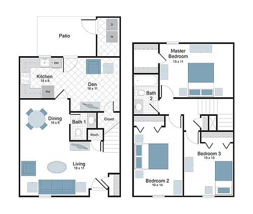 Floor plan Dover II