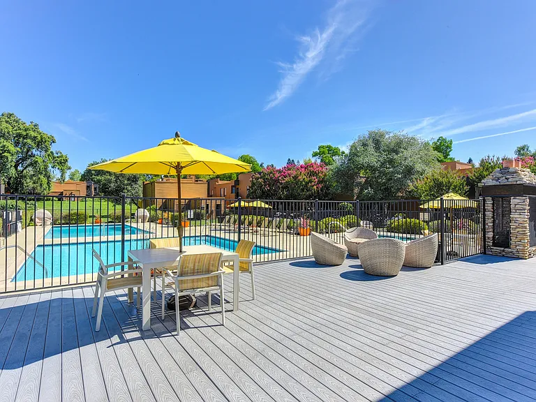 Pool Lounge Area