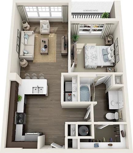 Floor plan A1