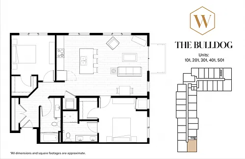 Floor plan The Bulldog