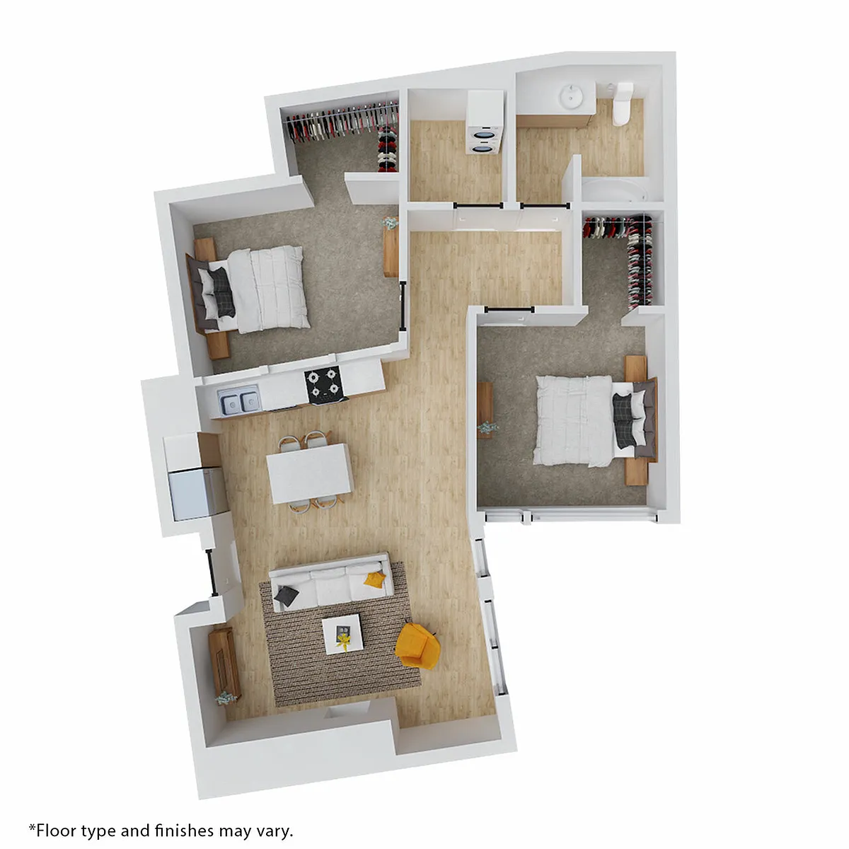Floor plan Cameron
