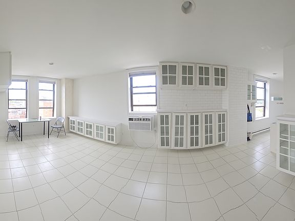 In this photo..
5 AREAS
l-r: Bathroom, Living space, Dining space, Kitchen entry & Foyer.

5 BUILT-INS
l-r: Bridge, Credenza, Hutch (upper/lower), Mantle

5 WINDOWS
l-r: 3 west & 2 north